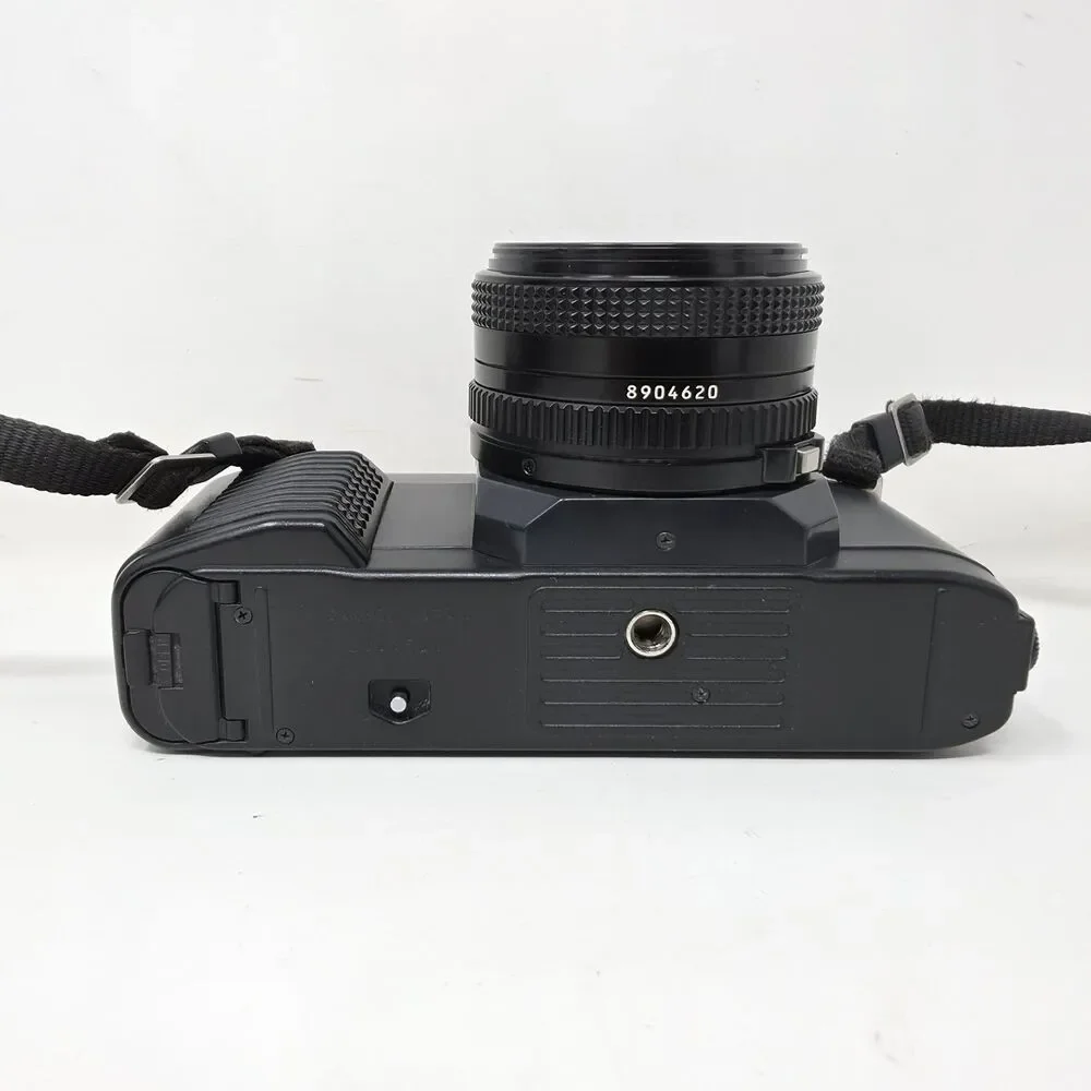 Canon T50 35mm SLR Film Camera with Canon FD 50mm 1:1.8 Lens Tested Working